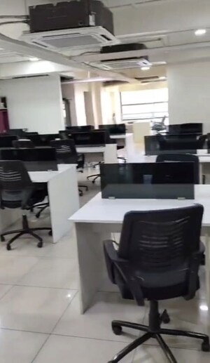 Team Area in  Office Space at Venus Atlantis, Prahlad Nagar – for Rent