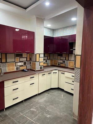 Kitchen in 3 BHK Builder Floor at Kailash Colony – for Sale