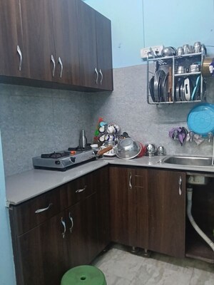 Kitchen in 2 BHK Builder Floor at Ansal Plaza Sector-23, Sector 23 – for Rent