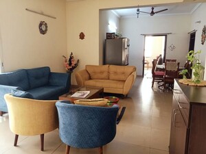 Living Room in 3 BHK Apartment at Assotech Windsor Court, Sector 78 – for Rent
