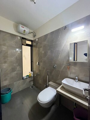 Bathroom in 2 BHK Apartment at Kalpataru Yugdharma, Malad West – for Rent