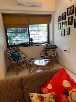 Living Room in 2 BHK Apartment at Khar West – for Sale