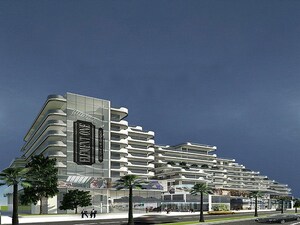  Shop – Exterior View View at Satya Element One Service Apartment, Sector 47 - for Sale