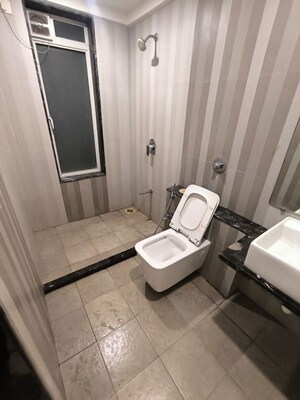 Bathroom in 2 BHK Apartment at Amal Aspen Park, Goregaon East – for Rent
