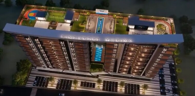 Exterior View, mahalaxmi nagar 3 Bedroom 1300 Sq.Ft. Apartment In Mahalaxmi Nagar Indore 10267216