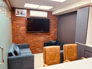 Living Room in  Office Space at Shilp Epitome, Bodakdev – for Rent