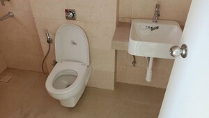 Bathroom in 2 BHK Apartment at Runwal Bliss, Kanjurmarg East – for Rent