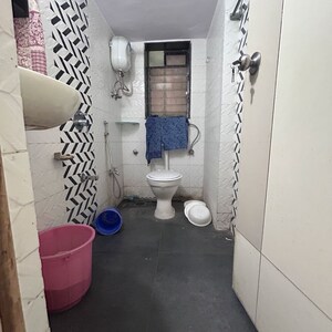 Bathroom in 2 BHK Builder Floor at Andheria Mor Village – for Sale