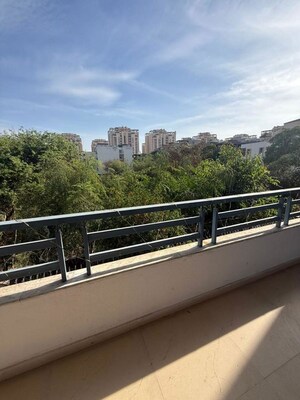 Balcony in 3 BHK Builder Floor at South City 2 – for Rent