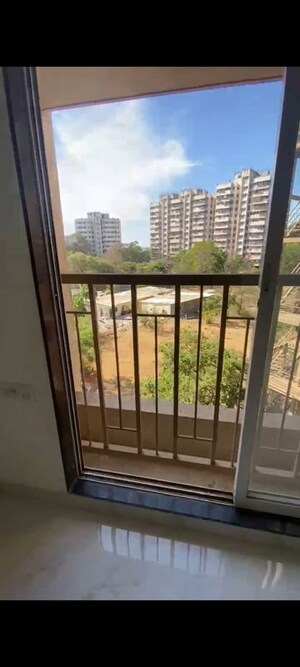 Balcony in 1 BHK Apartment at Metropolis Bayside, Kasarvadavali – for Rent