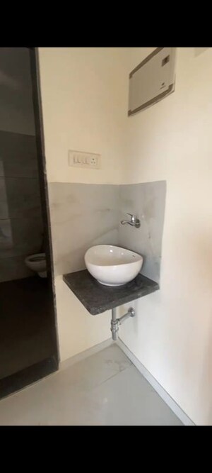 Bathroom in 1 BHK Apartment at Metropolis Bayside, Kasarvadavali – for Rent
