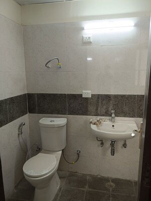 Bathroom in 3 BHK Apartment at Amrapali Crystal Homes, Sector 76 – for Rent