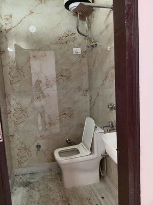 Bathroom in 1 BHK Builder Floor at Govindpuri – for Rent