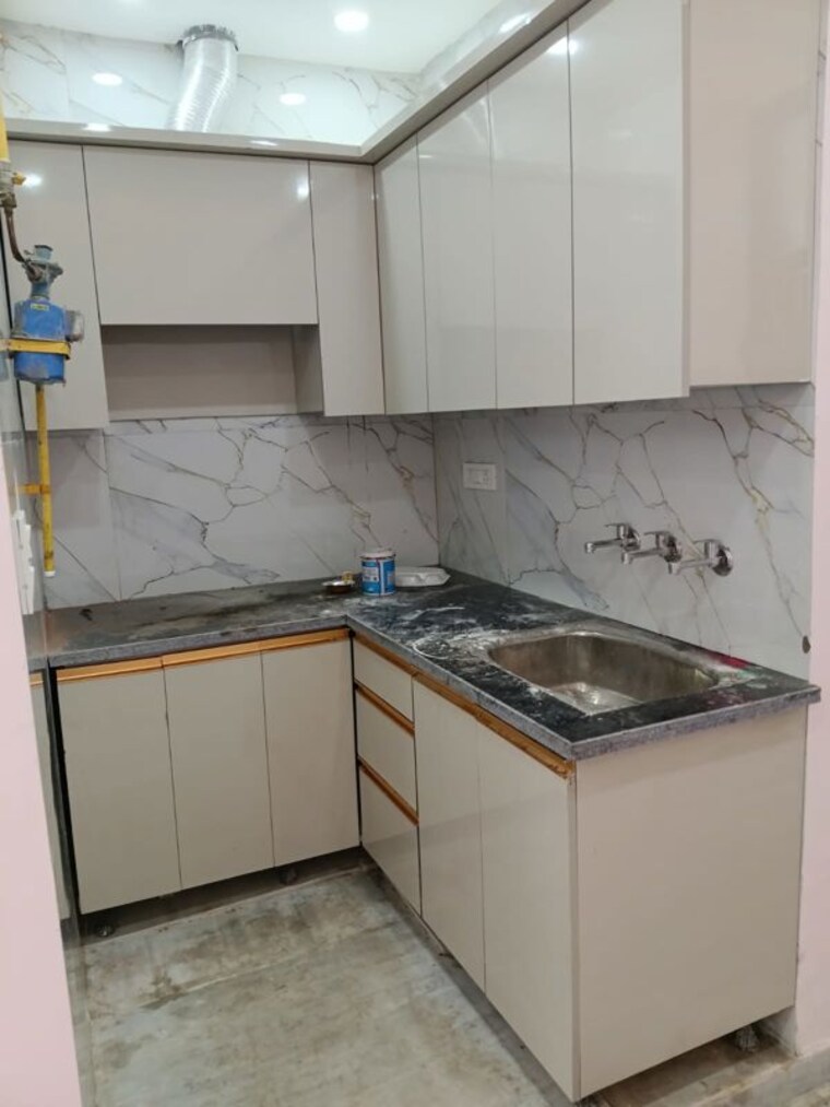 Kitchen, govindpuri 1 Bedroom 400 Sq.Ft. Builder Floor In Govindpuri Delhi 10267888