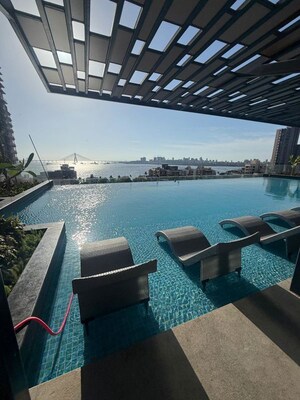 Swimming Pool in 2 BHK Apartment at Prescon Midtown Bay, Mahim West – for Rent