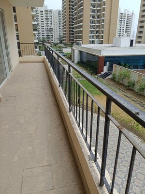 Balcony in 3 BHK Apartment at Amrapali Crystal Homes, Sector 76 – for Rent