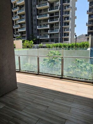 Balcony in 3 BHK Apartment at Kalpataru Jade Residences, Baner – for Rent