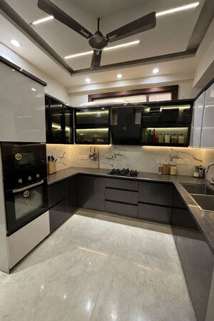 Kitchen in 4 BHK Builder Floor at Shakti Khand 2 – for Sale