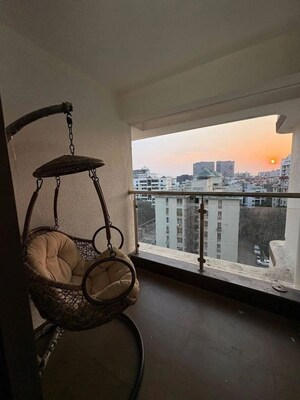 Balcony in 2 BHK Apartment at ARV Uthville, Kharadi – for Rent