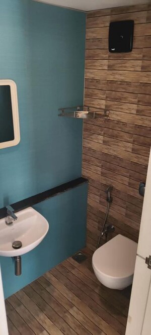 Bathroom in 1 BHK Apartment at Lodha Majiwada Tower 4, Majiwada – for Sale
