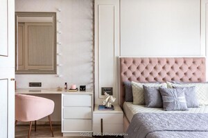 Master Bedroom in 4 BHK Apartment at Imperial Heights Goregaon West, Goregaon West – for Rent