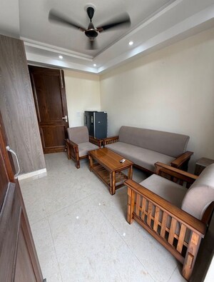 Living Room in 2 BHK Apartment at Chattarpur – for Rent