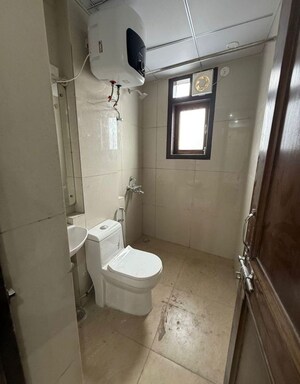 Bathroom in 2 BHK Apartment at Chattarpur – for Rent