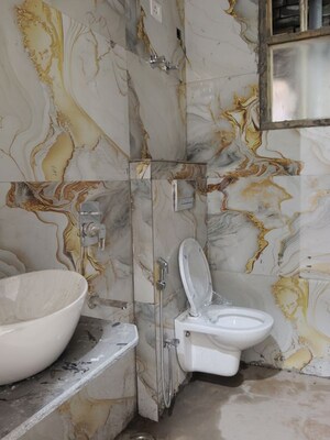 Bathroom in 2 BHK Builder Floor at Sarfabad Village – for Sale