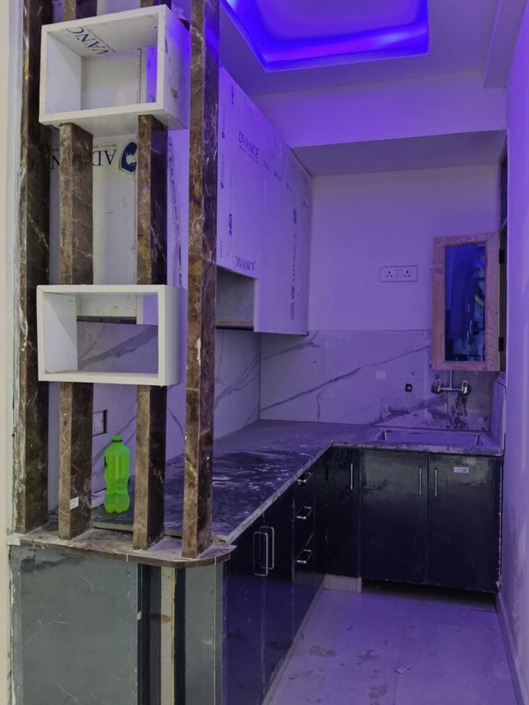 Kitchen, sarfabad village 2 Bedroom 950 Sq.Ft. Builder Floor In Sarfabad Village Noida 10268078
