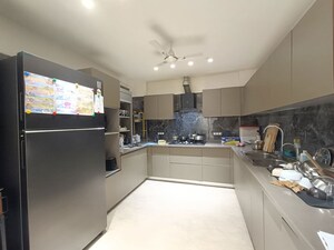 Kitchen in 4 BHK Apartment at Greater Kailash – for Sale