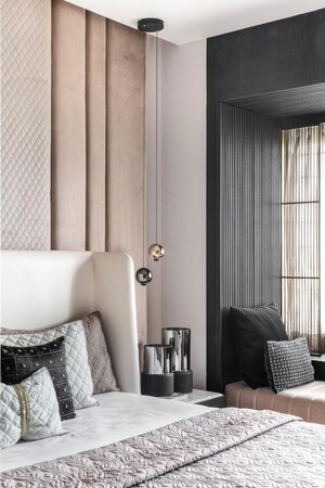 Master Bedroom in 4 BHK Apartment at Imperial Heights Goregaon West, Goregaon West – for Sale