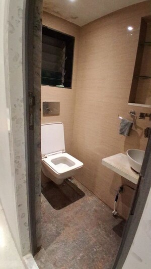 Bathroom in 1 BHK Apartment at Shalibhadra Apartment Malad, Malad East – for Rent