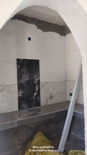 Bathroom in 1 RK Apartment at Guru Nanak Enclave, Dhakoli – for Sale
