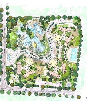 Master Plan in 2.5 BHK Apartment at Oberoi Realty Woods, Goregaon East – for Rent