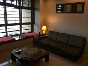 Living Room in 2.5 BHK Apartment at Oberoi Realty Woods, Goregaon East – for Rent