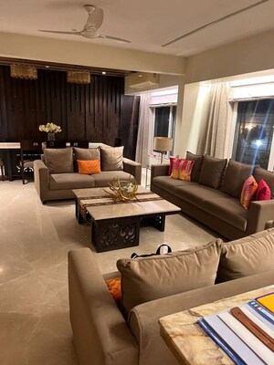 Living Room in 5 BHK Villa at Gaurav Greens, Mira Road – for Rent