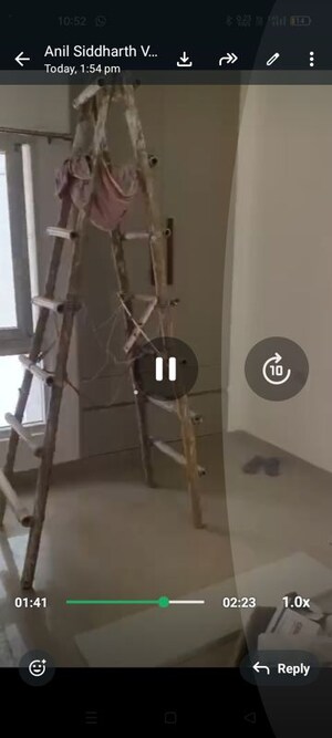 Gym in 3 BHK Apartment at Hindon Green Apartments, Hindan Vihar – for Rent