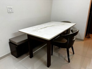 Team Area in 2 BHK Apartment at Lodha Amara, Kolshet Road – for Rent