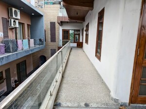 Balcony in 5 BHK Apartment at Purvanchal Royal City, Chi V Greater Noida – for Rent