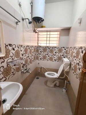 Attached Bathroom in 2 BHK Independent House at Hsr Layout – for Rent