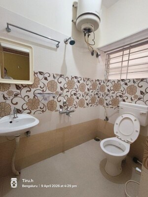 Bathroom in 2 BHK Independent House at Hsr Layout – for Rent