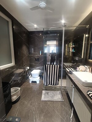 Bathroom in 4 BHK Builder Floor at Greater Kailash ii – for Sale