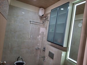 Bathroom in 2 BHK Apartment at Raymond Ten X Habitat, Pokhran Road No Two – for Rent