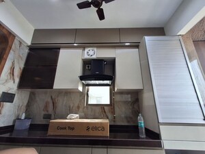 Kitchen in 2 BHK Apartment at Raymond Ten X Habitat, Pokhran Road No Two – for Rent