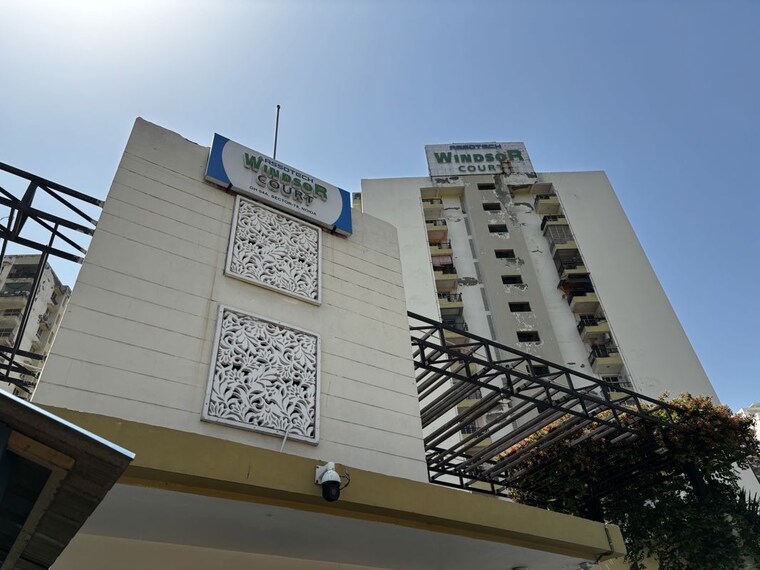 Exterior View, assotech-windsor-court 3 Bedroom 1450 Sq.Ft. Apartment In Sector 78 Noida 10268287