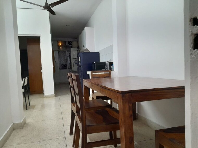 Kitchen, risland-sky-mansion 1 Bedroom 550 Sq.Ft. Builder Floor In Chattarpur Delhi 10268304