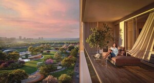 Balcony in 4 BHK Apartment at Suncity Monarch Residences, Sector 78 – for Sale