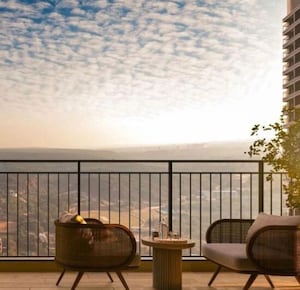 Balcony in 2 BHK Apartment at Sobha Crescent, Sector 63a – for Sale