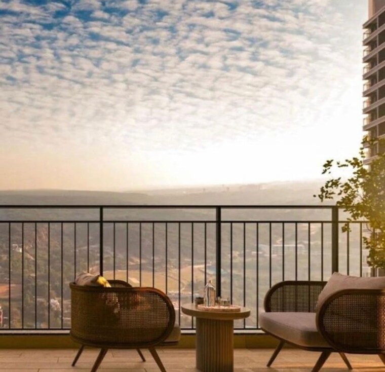 Balcony, sobha-crescent 2 Bedroom 1940 Sq.Ft. Apartment In Sector 63a Gurgaon 10268380