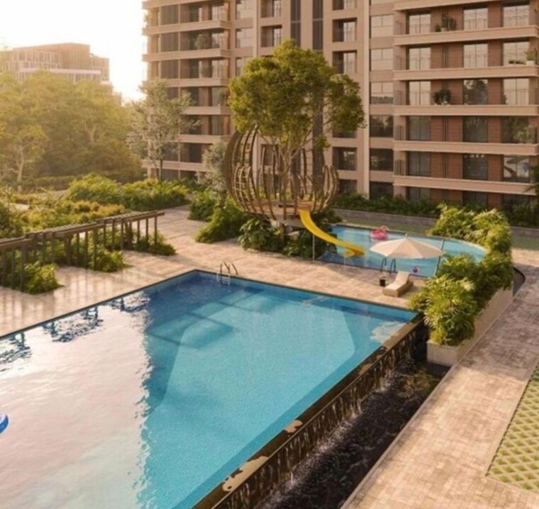 Swimming Pool, sobha-crescent 2 Bedroom 1940 Sq.Ft. Apartment In Sector 63a Gurgaon 10268380